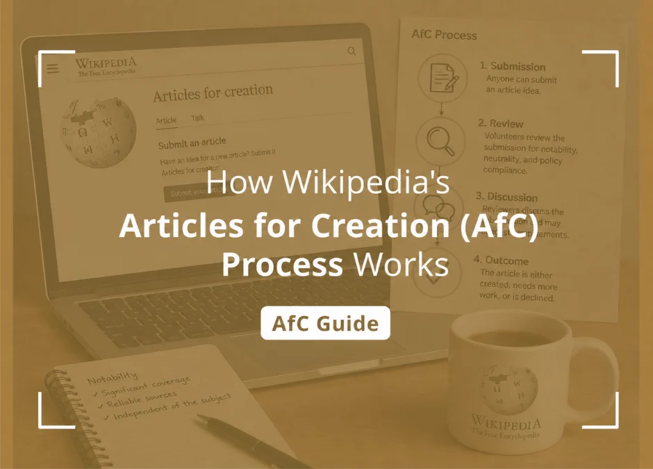 How Wikipedia's Articles for Creation (AfC) Process Works
